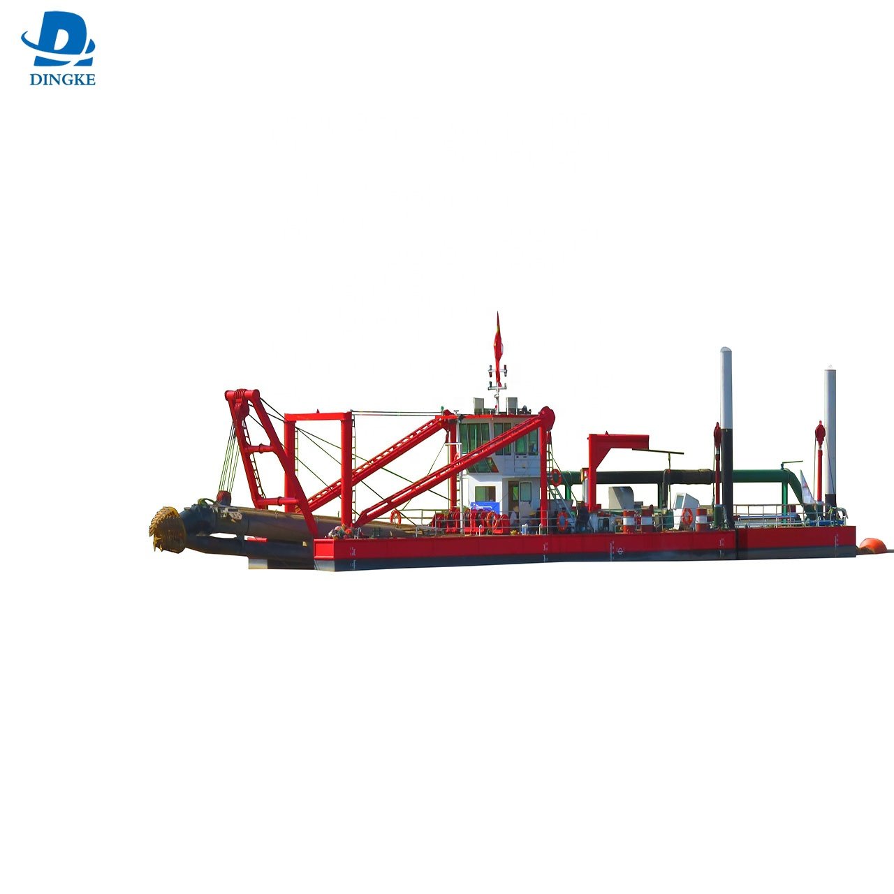 Dredger Water Jet Pump Mining Dredge China Shipyard 18inch 3000m3 H Boat Dredge Gold Diesel Customized Training Power Anchor ABS